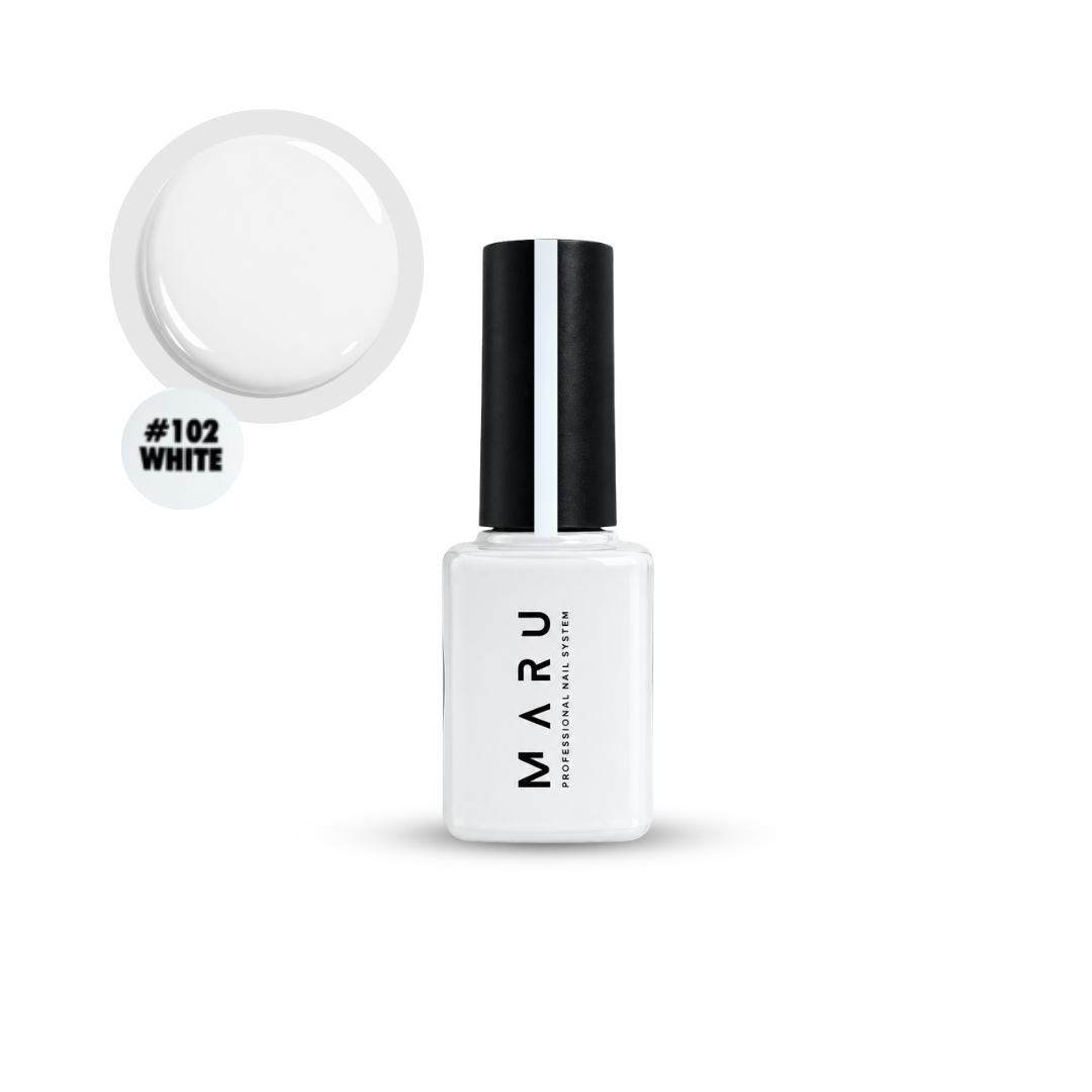 Gel polish #102 WHITE
