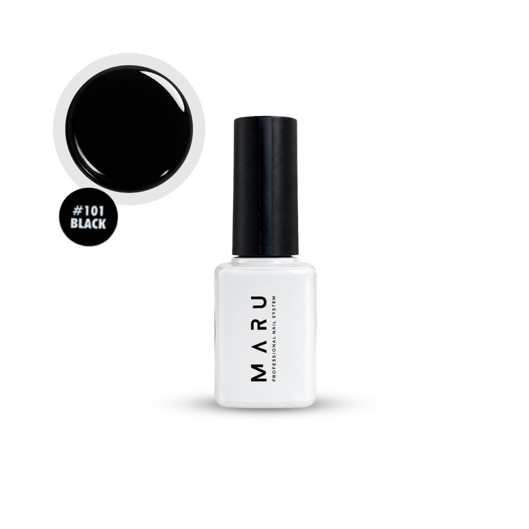 Gel polish #101 BLACK