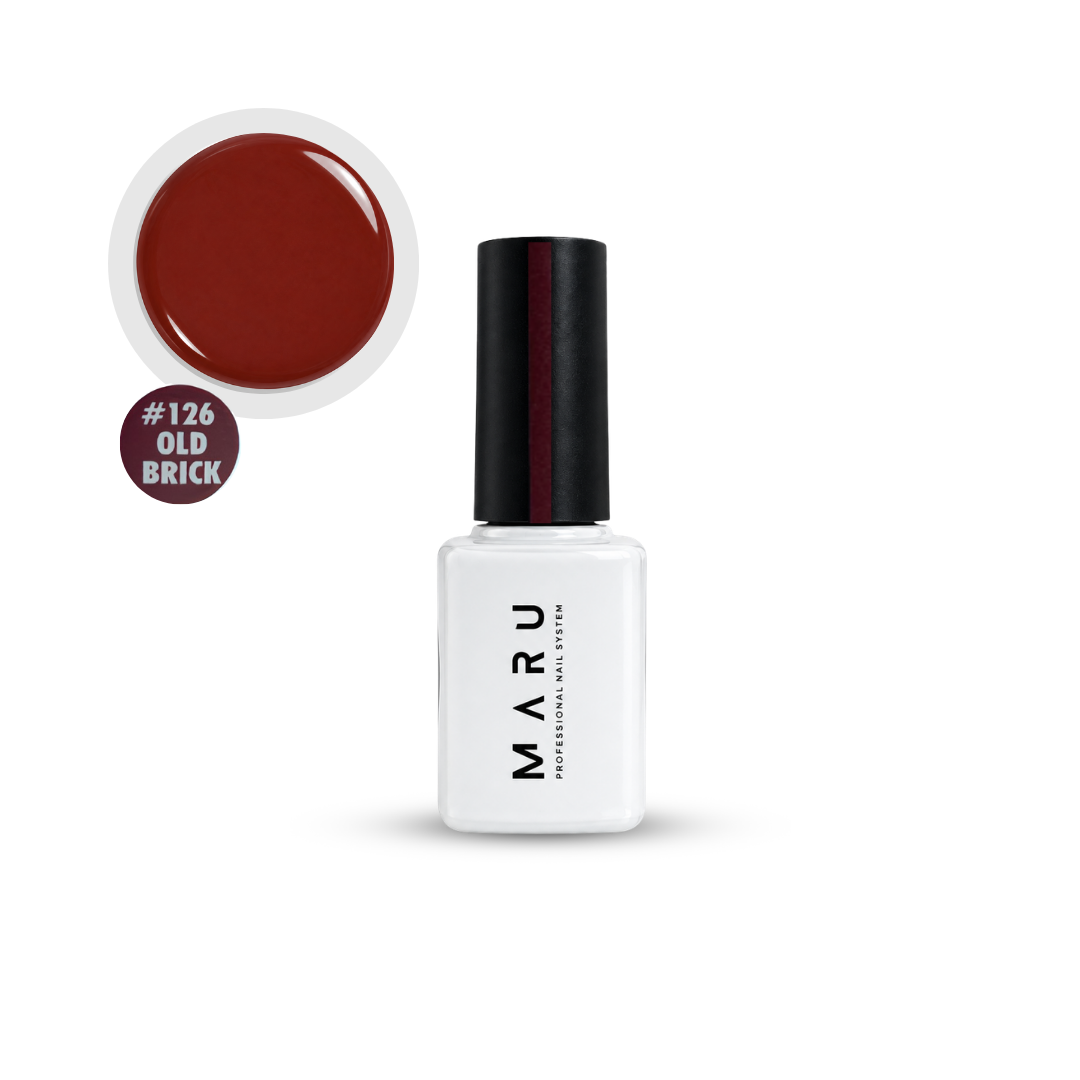 Gel polish #126 OLD BRICK