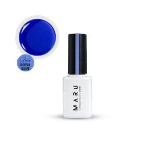 GLASS ROYAL BLUE gel polish