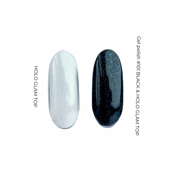 Uniflex HOLO GLAM NO WIPE TOP COAT - Image 2
