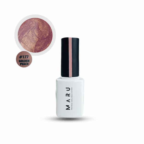 Gel Polish #177 GOLDEN PEACH