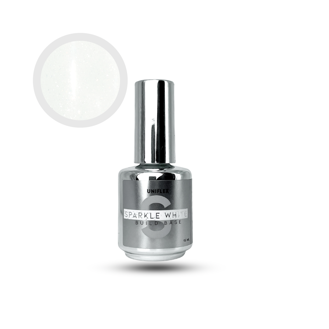 Uniflex SPARKLE WHITE build base