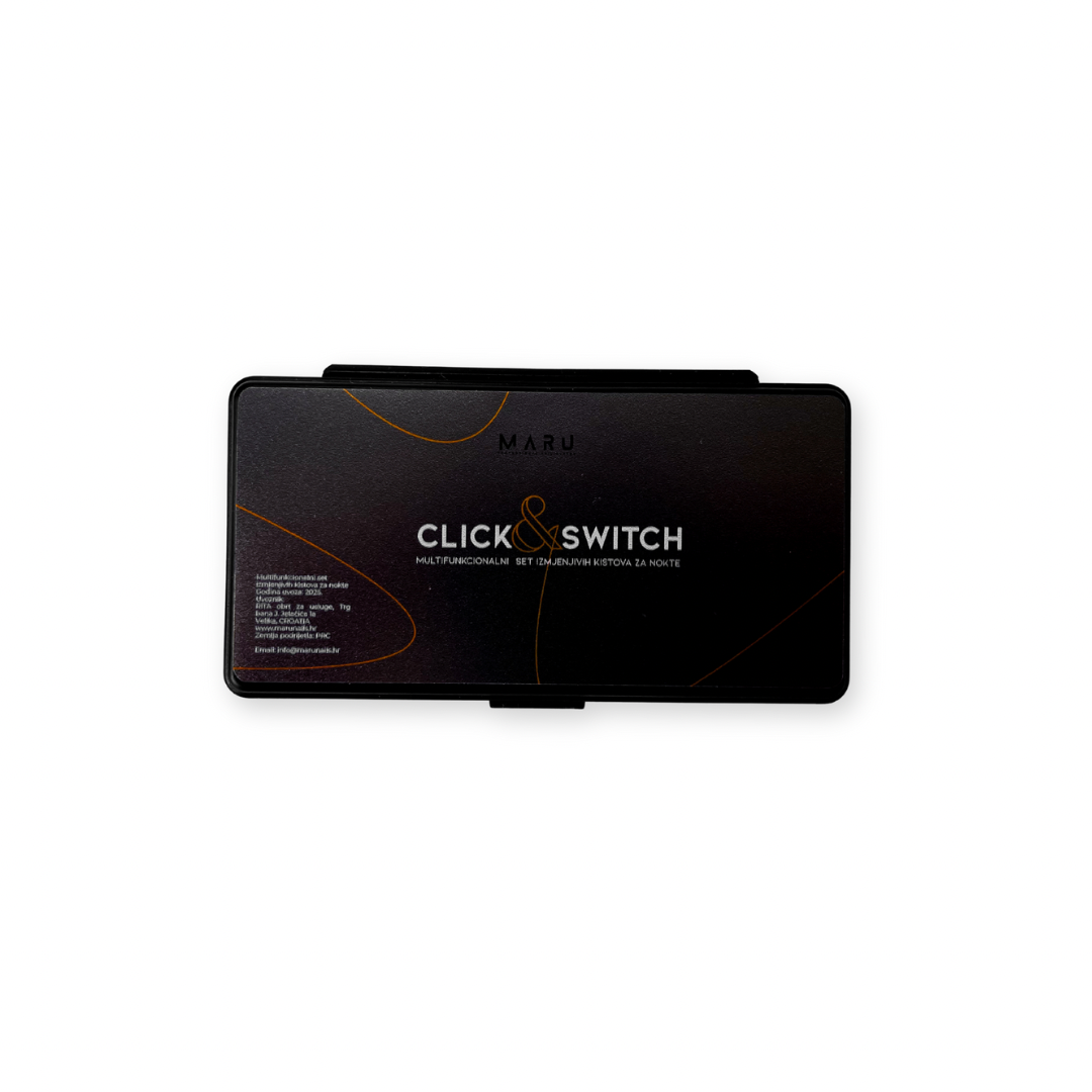 Click&Switch – Multifunkcionalni set kistova za nokte - Slika 2
