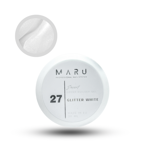 Smart GLITTER WHITE #27