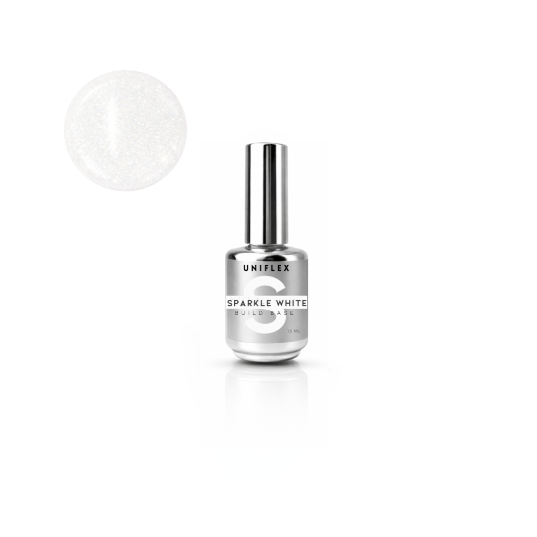 Uniflex SPARKLE WHITE build base