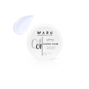 Honey CLASSIC CLEAR #01 builder gel